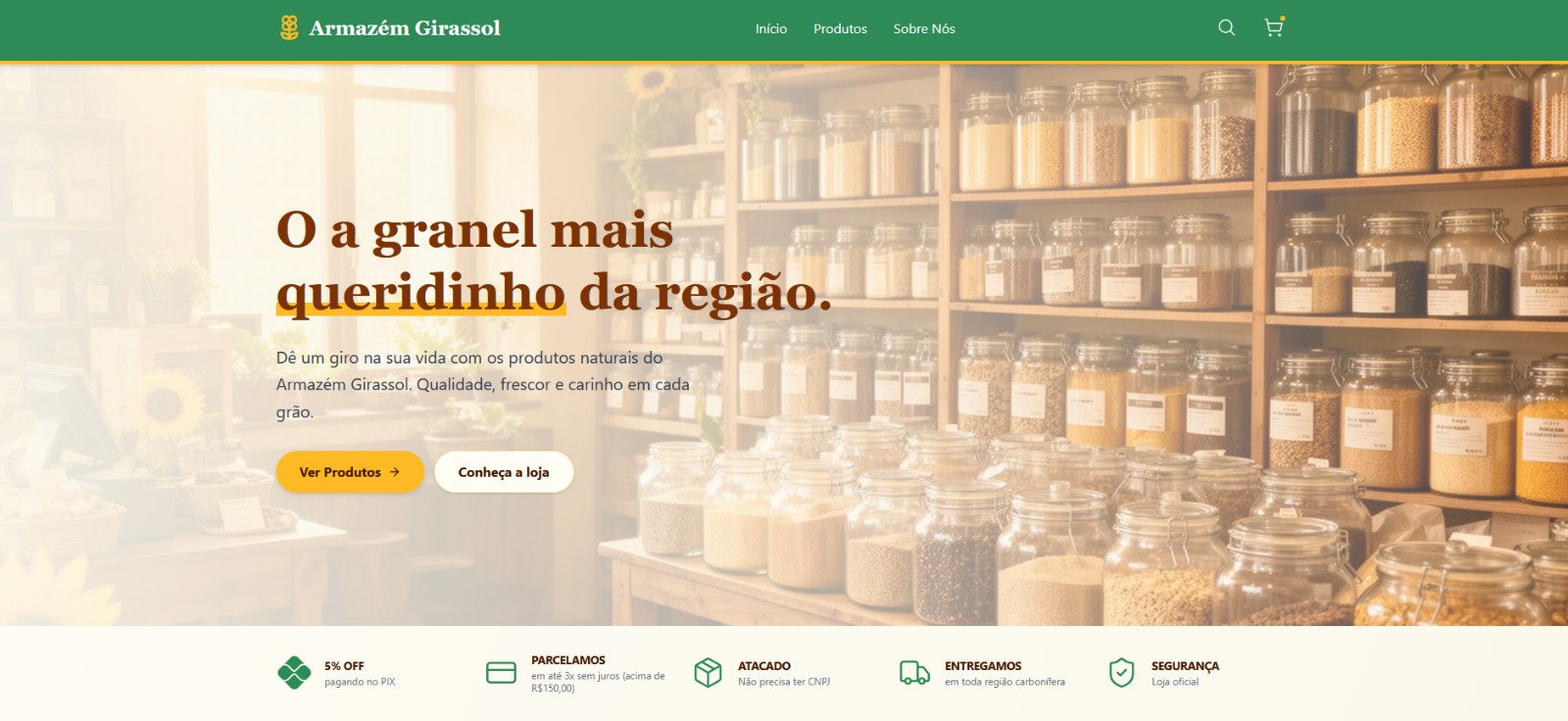 Armazém Girassol Cover